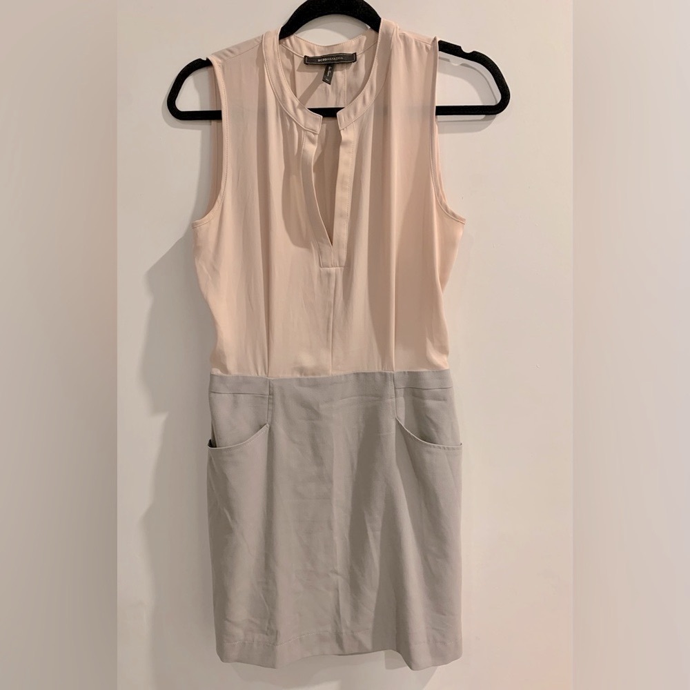 BCBGMaxAzria sleeveless work dress